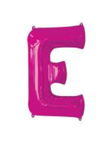 Picture of PINK LETTER E FOIL BALLOON